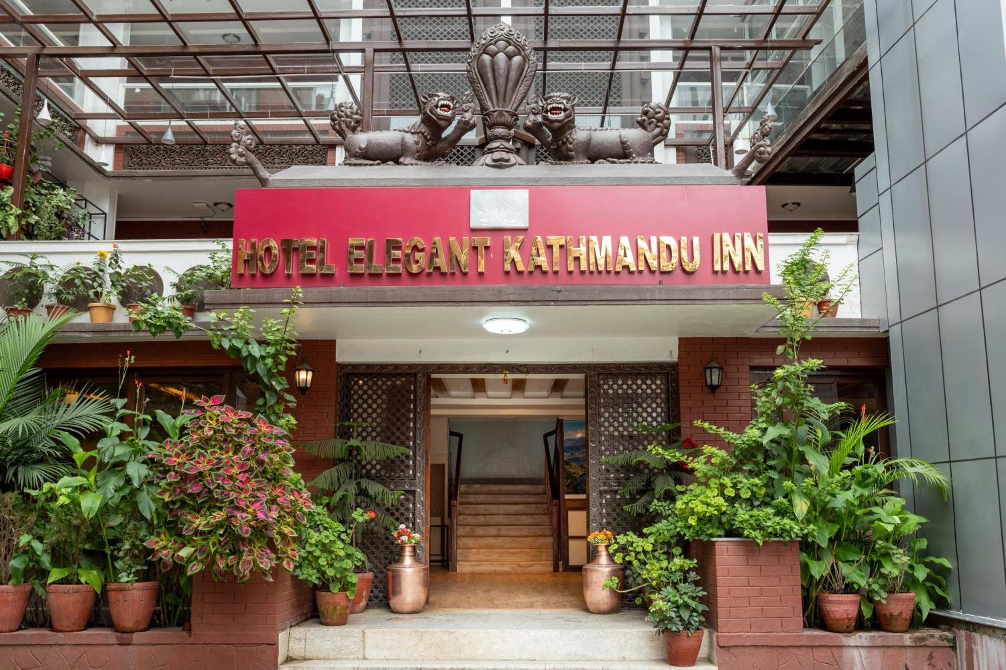 Hotel Elegant Kathmandu Inn Exterior foto